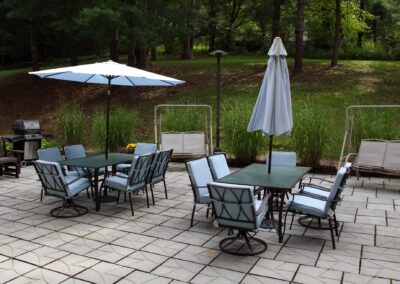 Patio at Charter House Apartments